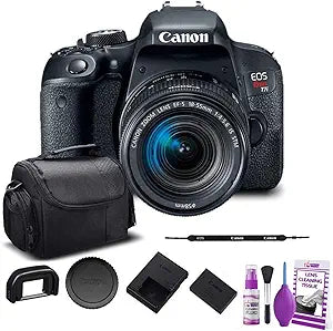 Canon 1894C002 EOS Rebel T7i DSLR 18-55mm Lens Kit