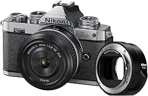 Nikon Z fc Mirrorless Camera with 28mm Lens & FTZ II Adapter — main product image
