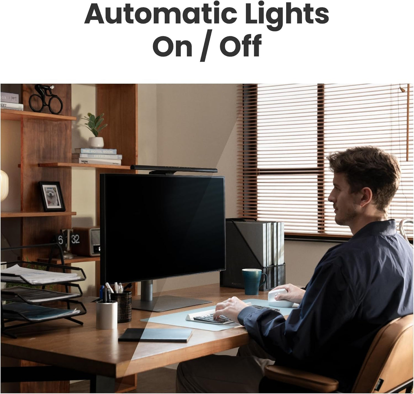 BenQ 9H.W4KWT.WS3 ScreenBar Pro Monitor Light