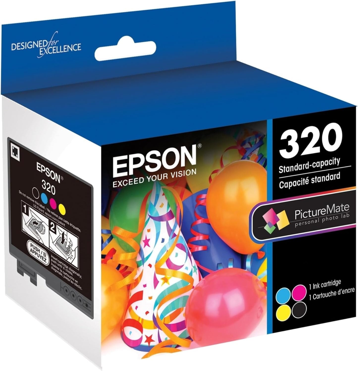 Epson T320 Standard Capacity Ink Cartridge - PictureMate PM-400