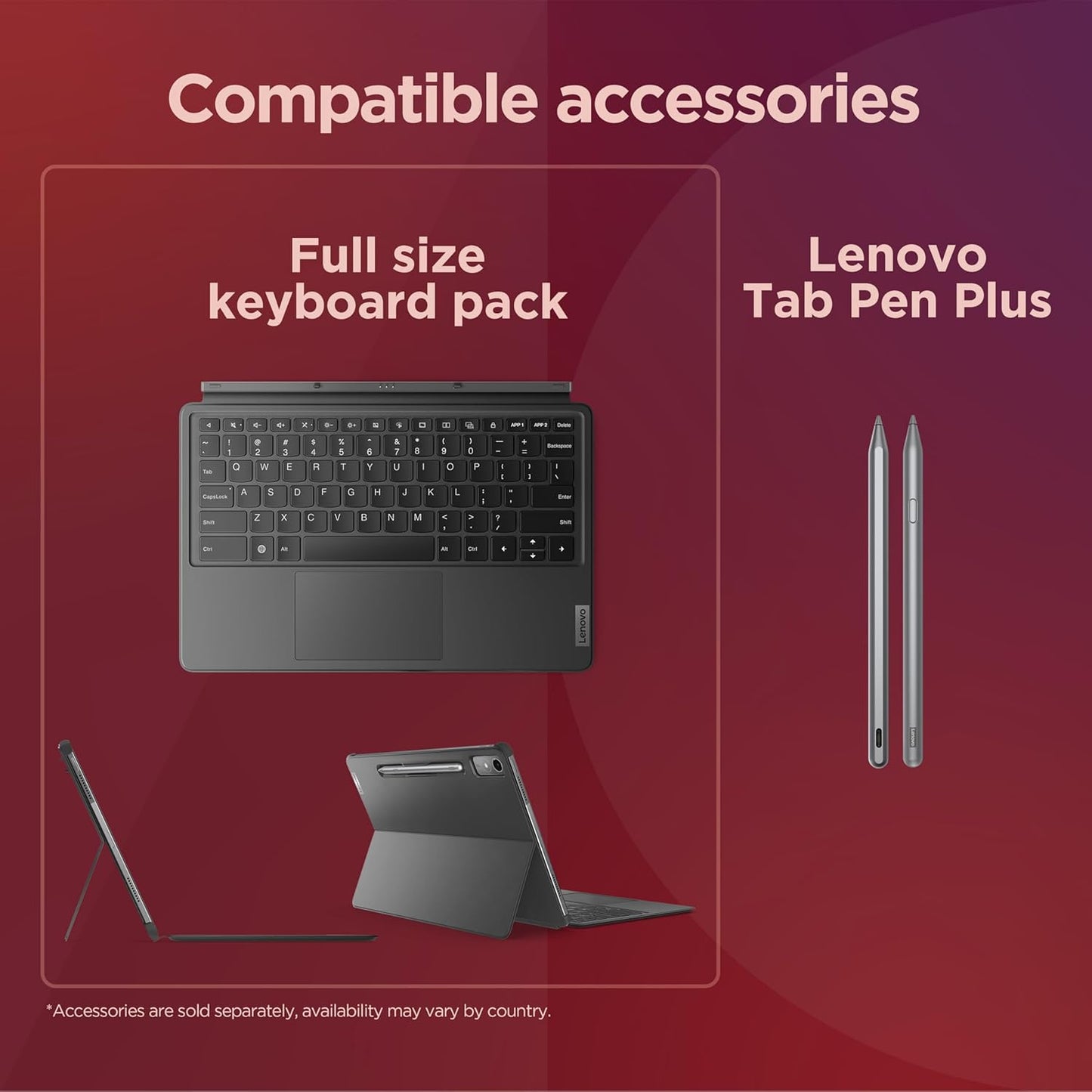 Lenovo EJEcccC228 Tab P12 12.7" 3K Tablet with Pen & Folio