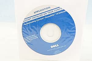 Dell UP633 CyberLink PowerDVD 7.0 Reinstall Disc