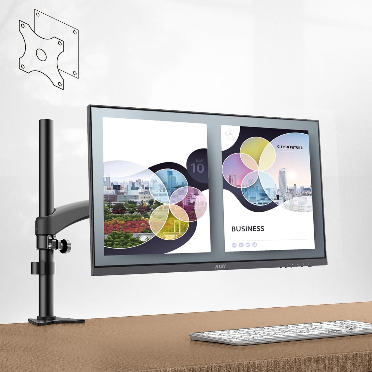 MSI PRO MP243XP 24" 100Hz FHD IPS Monitor