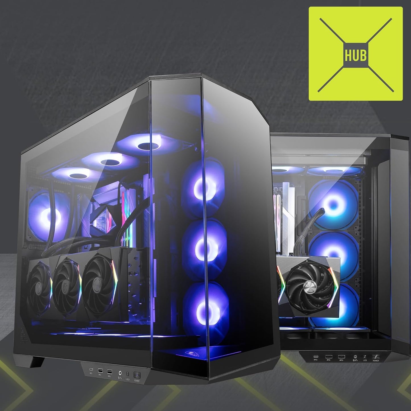 MSI MAG PANO 100R PZ Mid-Tower Gaming Case