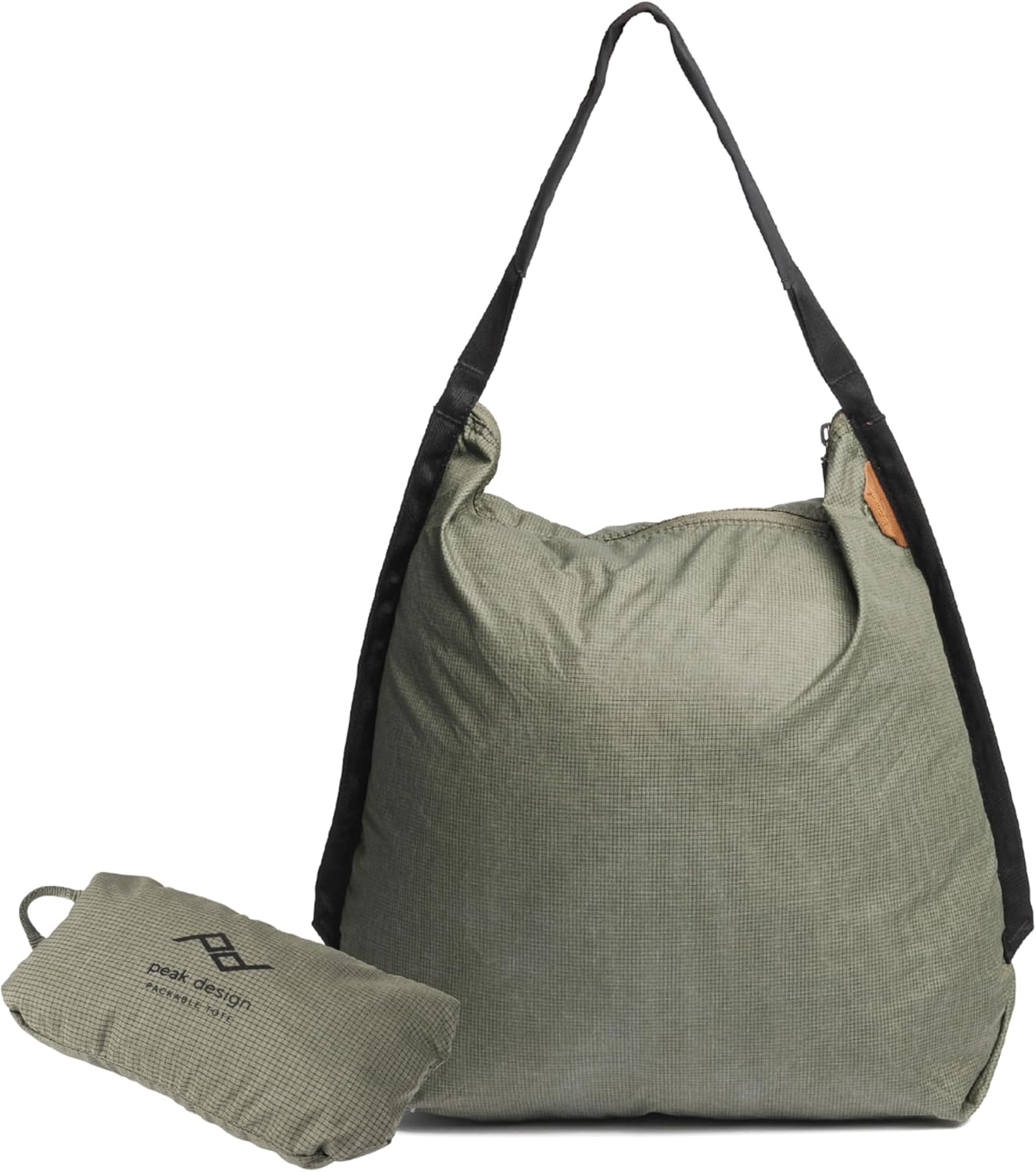 Peak Design BPT-SG-1 Packable Shopping Tote Bag Sage