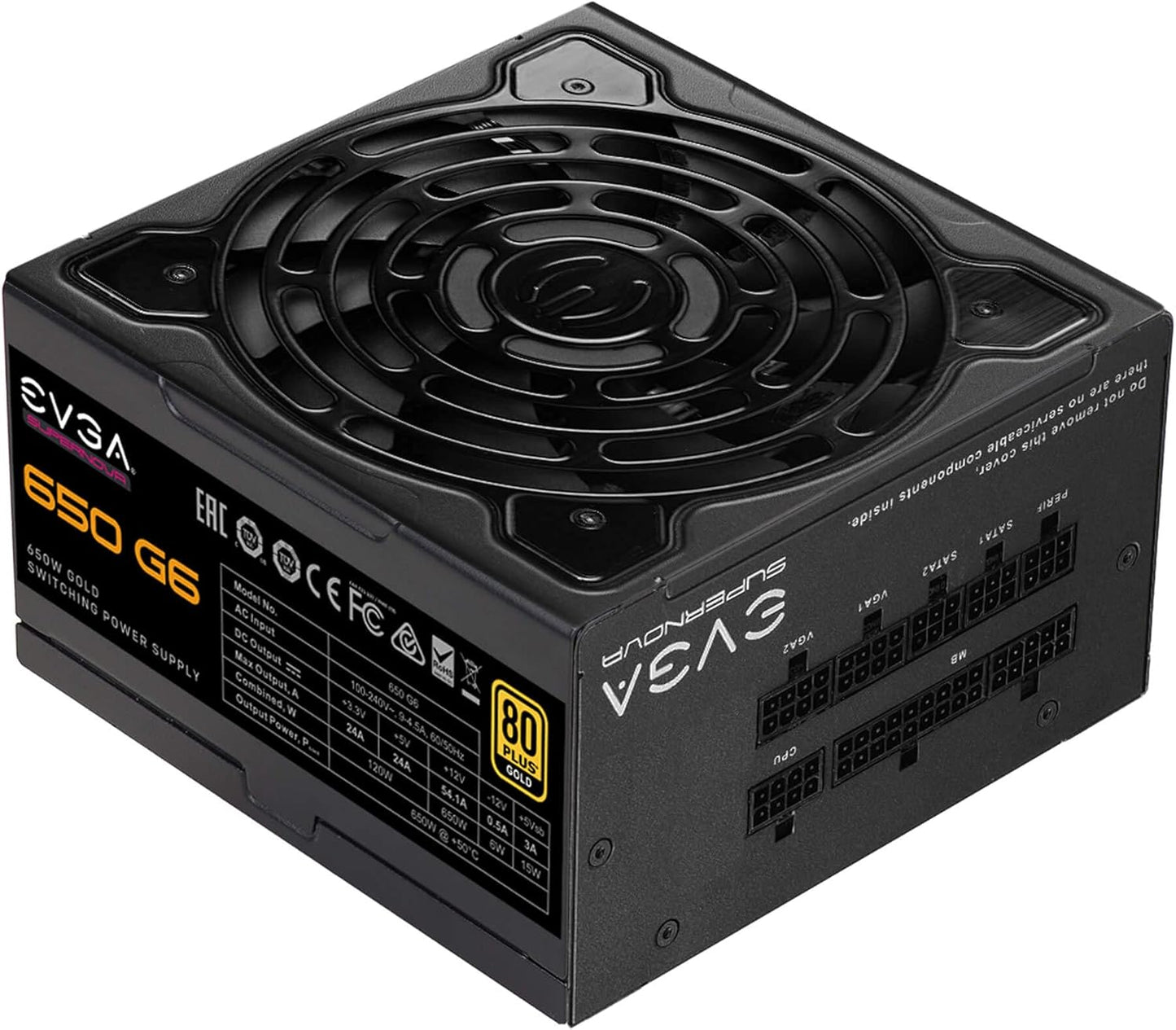EVGA supernova 650 G6 650W 80+ Gold Power Supply