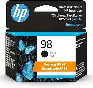 HP C9364WN 98 Black Ink Cartridge — main product image