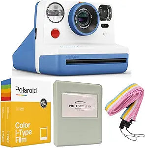 Polaroid Now i-Type Instant Camera Bundle - Blue