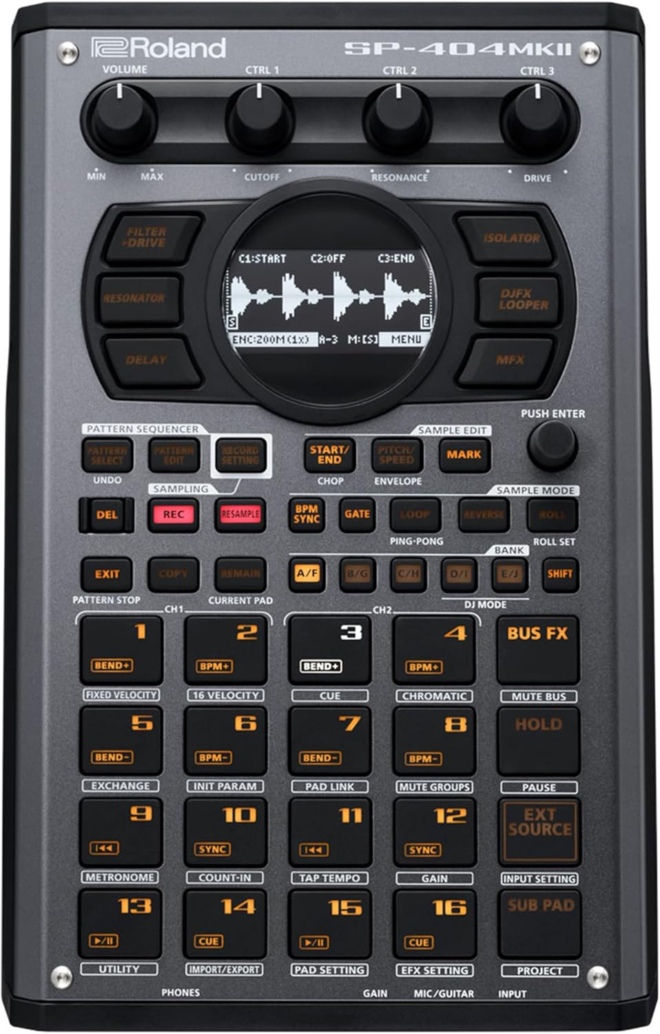 Roland SP-404MKII Sampler & Effector Bundle