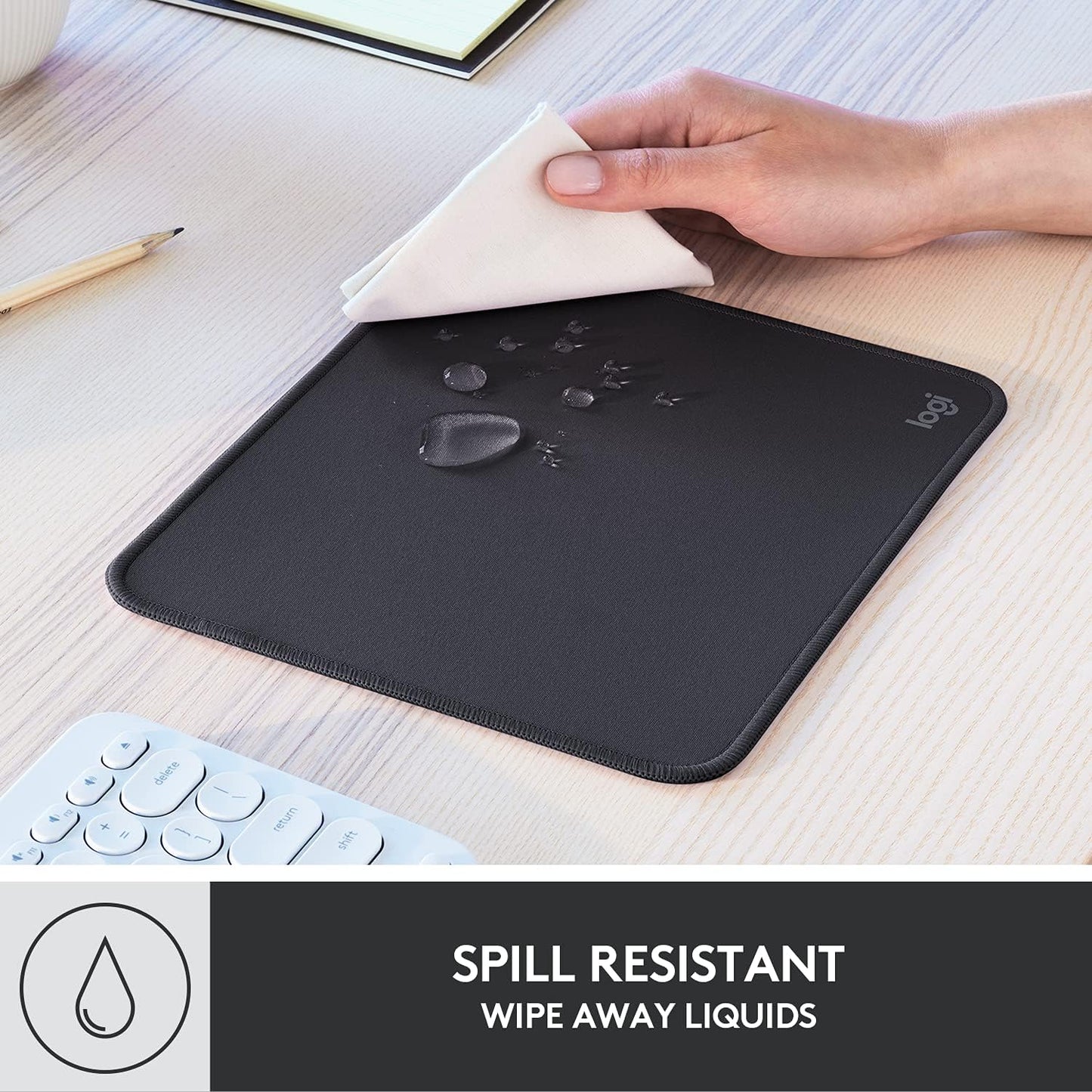 Logitech 956-000035 Studio Series Mouse Pad - Graphite