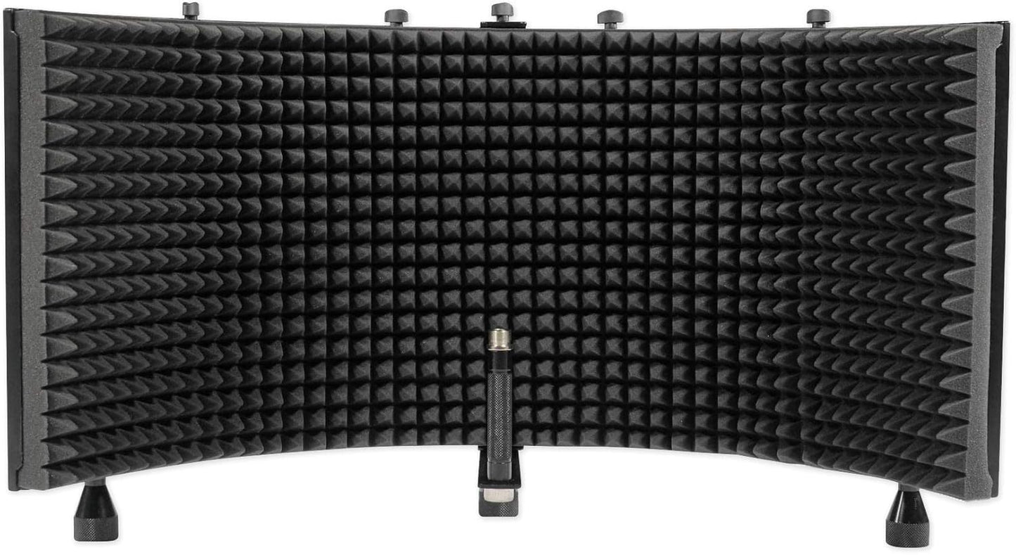 Mackie MRS10+RMF1 Studio Subwoofer & Mic Isolation Shield Bundle