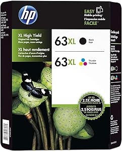 HP 63xl Black & Color Ink Cartridge OEM