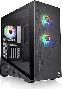 Thermaltake CA-1S4-00M1WN-00 Divider 370 TG ARGB Case