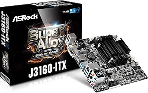 ASRock J3160-ITX 16GB RAM Motherboard CPU Combo