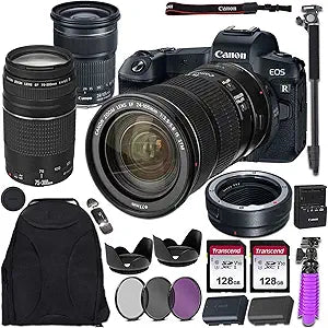 Canon EOS R Mirrorless Camera Bundle 24-105mm Lens
