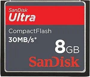 SanDisk SDCFH-008G-A11 8GB Ultra CF Card 30MB/s — main product image