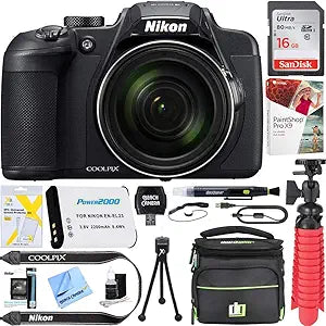 Nikon CRTE12NKCPB700 COOLPIX B700 Renewed 4K Zoom Camera Bundle