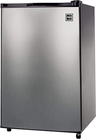 RCA RFR465 4.6 Cu Ft Refrigerator - Stainless Steel Compact Fridge — main product image