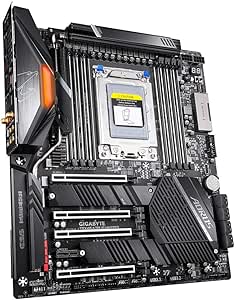 Gigabyte TRX40 AORUS Master-R Motherboard - AMD TRX40 (Renewed)