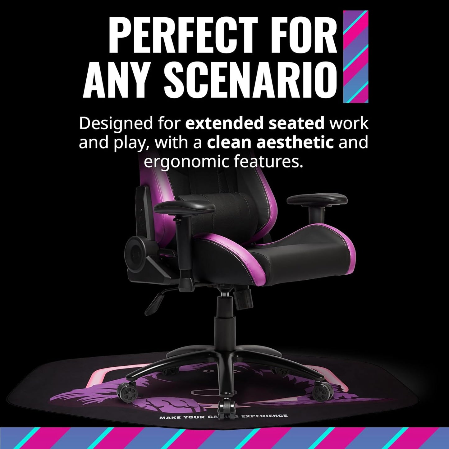 Cooler Master CMI-FM510H Gaming Floor Mat Splash-Proof