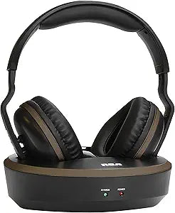 RCA WHP145V Wireless Over-Ear Stereo Headphones — main product image