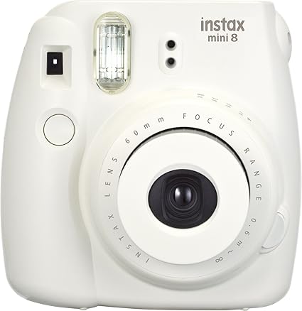 Fujifilm Instax Mini 8 - Instant Film Camera - White — main product image
