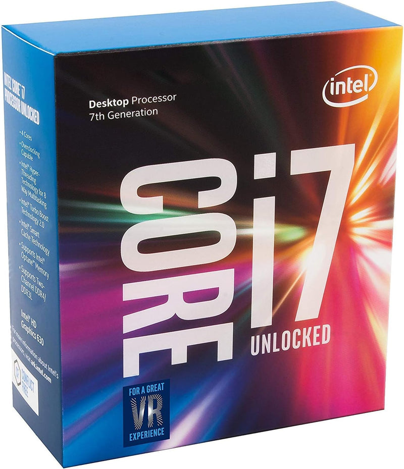 Intel BX80677I77700K Core i7-7700K Unlocked Desktop Processor — main product image