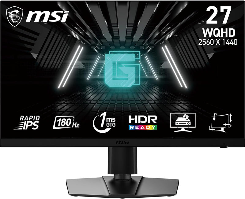 MSI G272QPF 27-Inch QHD 180Hz Gaming Monitor — main product image