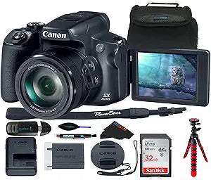 Canon POWSX70HS 65x Zoom Digital Camera Renewed