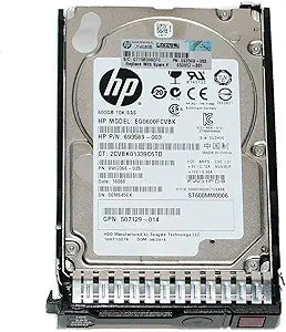 HP 653957-001 600GB 6G SAS 10K SFF HDD — main product image