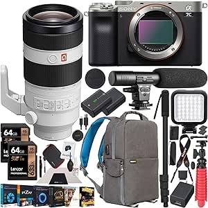 Sony E40SNILCE7CSX4 a7C Full Frame Camera Bundle — main product image