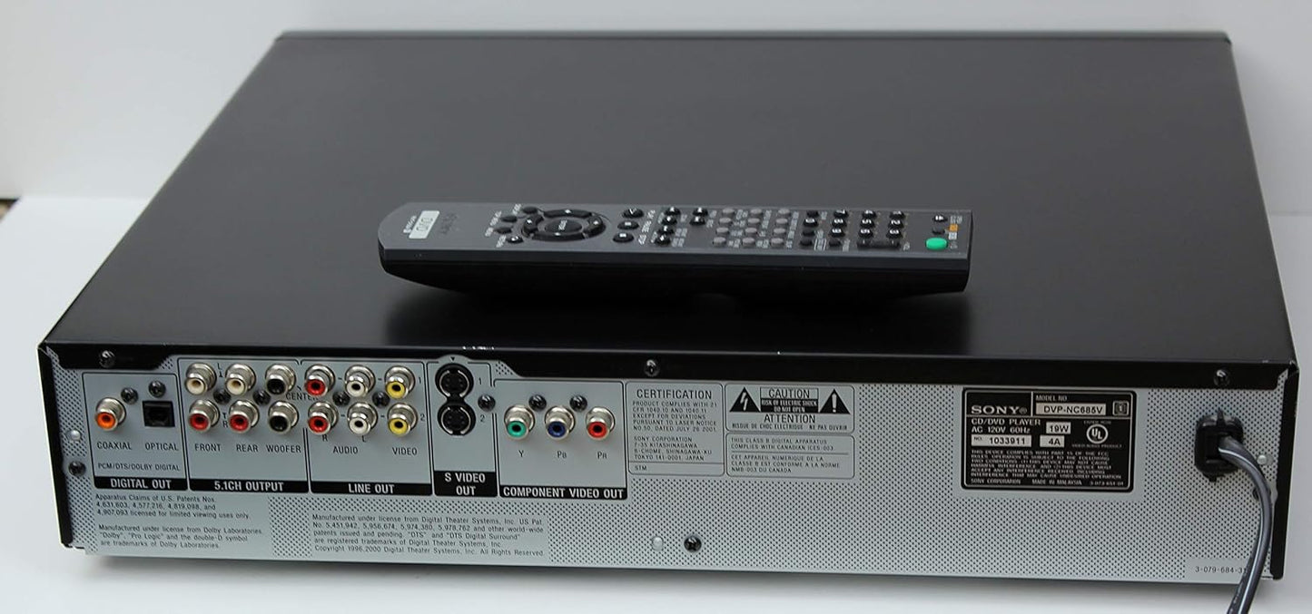 Sony DVP-NC685V 5-Disc DVD/CD/SACD Player