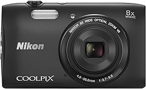 Nikon 26452 COOLPIX S3600 20.1 MP Digital Camera