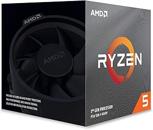 AMD Ryzen 5 3600XT 6-Core Desktop Processor with Cooler