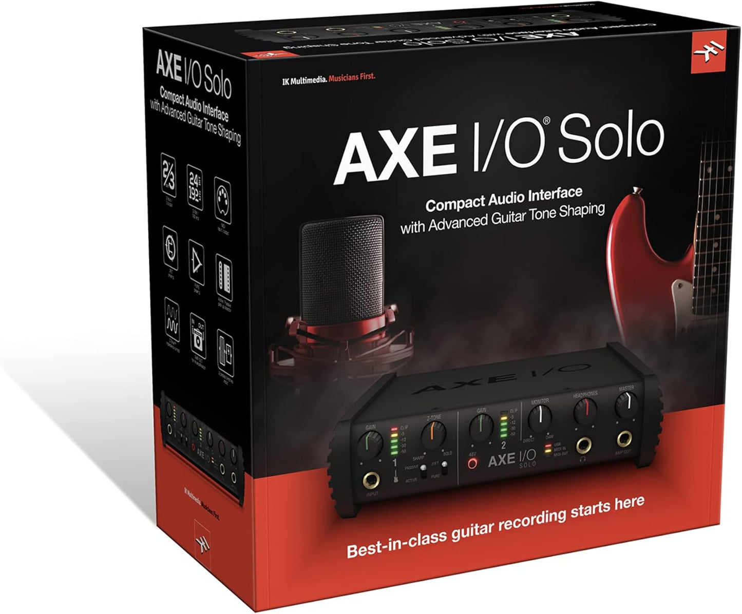 IK Multimedia IP-INT-AXEIOSOLO-IN AXE I/O SOLO USB Audio Interface