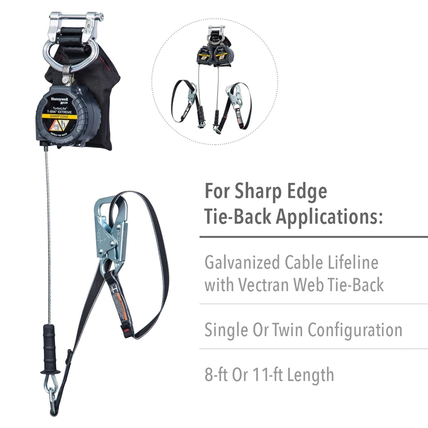 Miller MFLEC2-12/9FT TurboLite Edge 9ft Fall Limiter