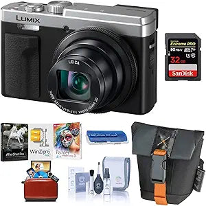 Panasonic Lumix DC-ZS80 4K 30X Zoom Camera Bundle