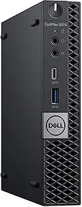 Dell 5070 OptiPlex i5-9500T 8GB RAM 256GB SSD Micro PC Renewed