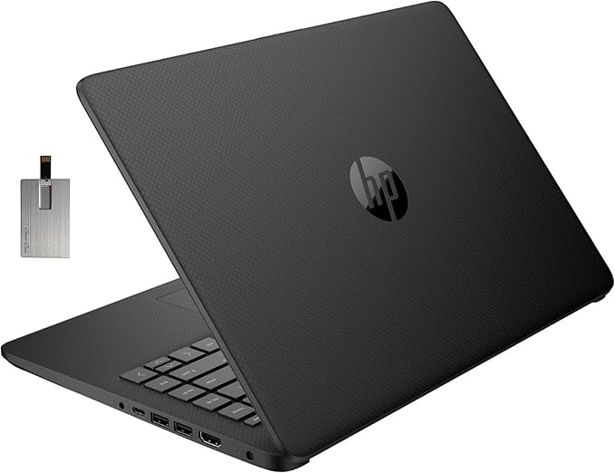 HP Stream 14" HD Laptop - Celeron, 4GB, 64GB eMMC, USB Card