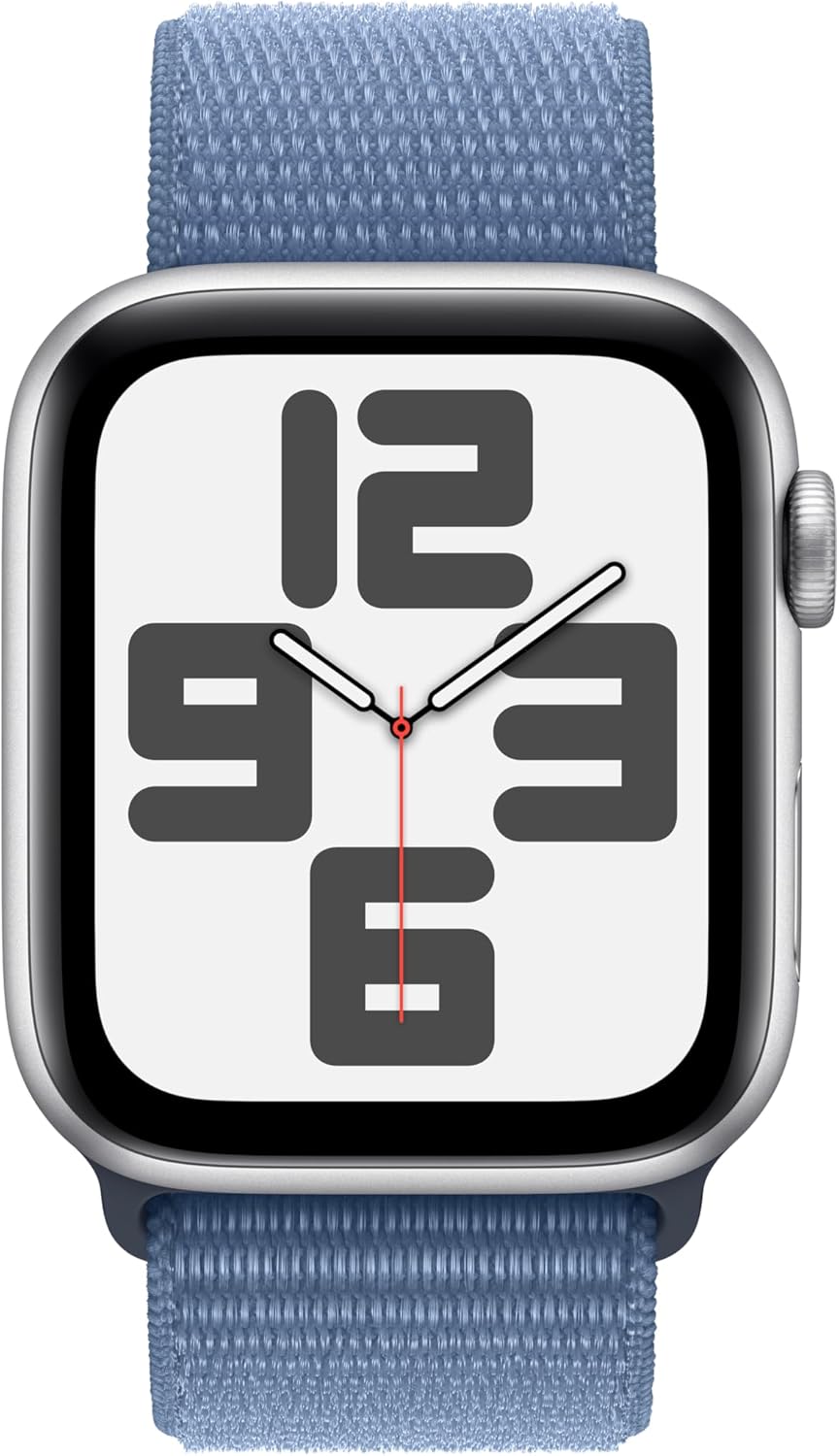 Apple Watch SE (2nd Gen) GPS 44mm Silver Blue