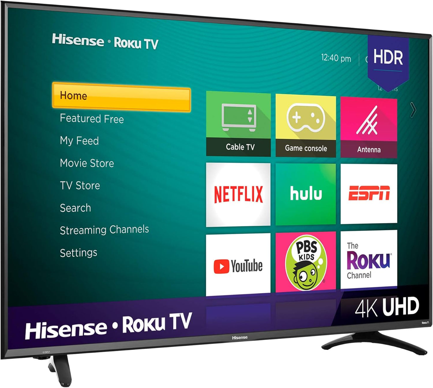 Hisense 50R7E 50-Inch 4K Roku Smart TV HDR