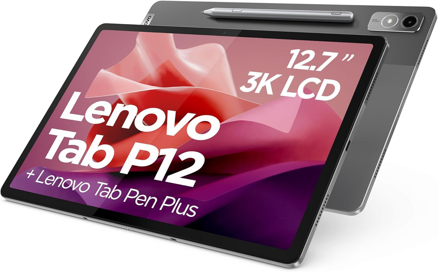Lenovo ZACH0177US Tab P12 12.7" 3K Tablet with Pen