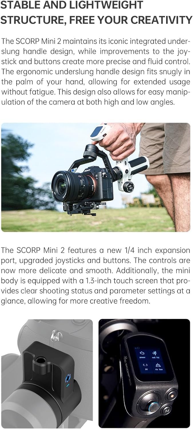 FeiyuTech Scorp MINI 2 KIT 3-Axis Gimbal Stabilizer
