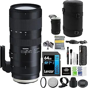 Tamron AFA025N-700 SP 70-200mm f/2.8 G2 Lens Nikon Bundle