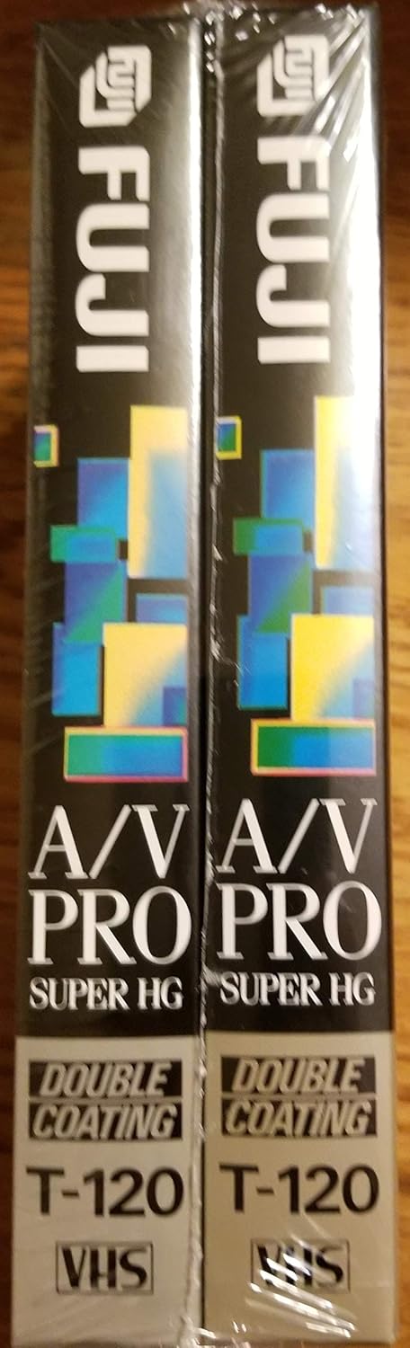 Fujifilm FBA_5327 Pro T-120 VHS Tape 120 Minutes