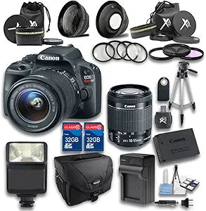 Canon AL-CANSL1BUNL18-55-032416 SL1 DSLR Camera Bundle