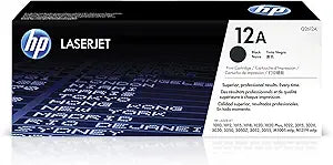 HP Q2612A 12A Black LaserJet Toner Cartridge — main product image