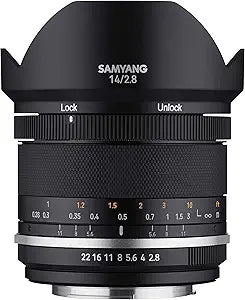 Samyang 14mm F2.8 MK2 Weather Sealed Lens Canon EF