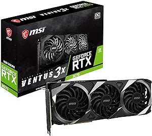 MSI RTX 3070 Ventus 3X 8G OC LHR Graphics Card — main product image