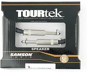 Samson TSQ3 Tourtek 3' Speaker Cable 1/4